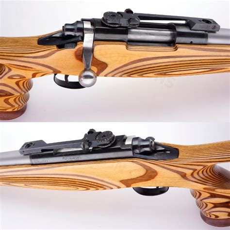 Remington Model 722 Custom Bolt Action 6mm 284 Win Thumbhole Laminated