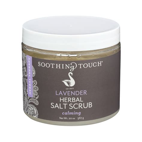 Soothing Touch Lavender Herbal Salt Scrub 20 Oz Vitacost