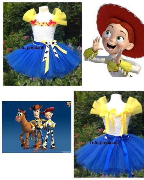 Jessie Cowgirl Toy Story Inspired Tutu Dress Dressing Up Costume