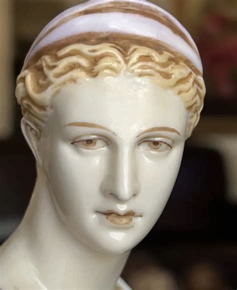 Artemis Diana Of Louvre Museum Greek Roman Goddess Bust Tall