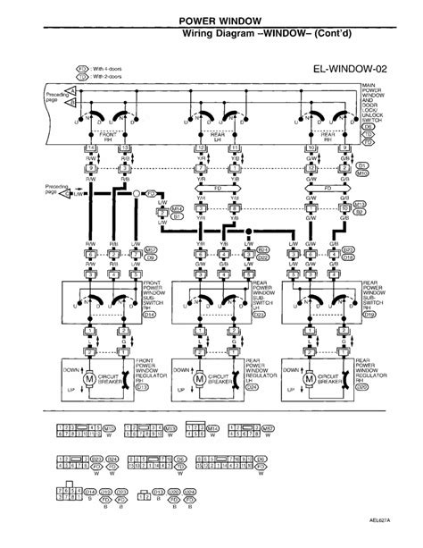 I need a detailed diagram for a 1997 nissan truck with the ka24de of the vaccum lines does any one work for nissan. | Repair Guides | Electrical System (1997) | Power Window | AutoZone.com