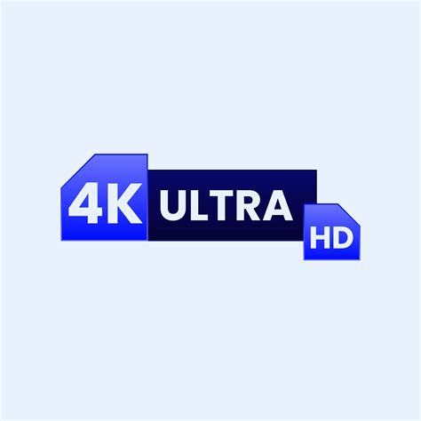 video resolution icon sign 4k ultra hd button 22627142 vector art at vecteezy