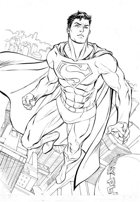 Fun superman coloring pages for your little one. Pin di Krystiyanna Gossett su dibujos | Cose da disegnare ...
