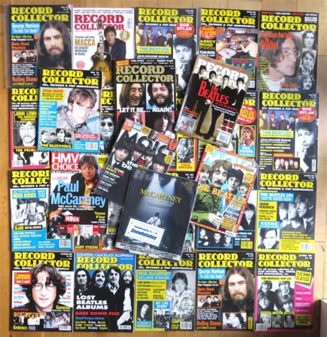 Massive Job Lot Bundle Of 27 The Beatles Related Magazines Inc Record