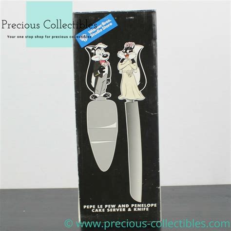 Extremely Rare Pepé Le Pew And Penelope Pussycat Wedding Cutlery Looney Tunes Other