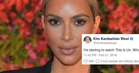 Kim Kardashians ‘this Is Us Tweet Seriously Asks If Its “good