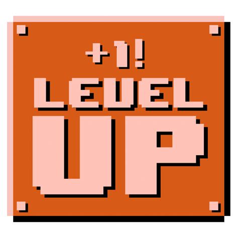 Level Up Clipart