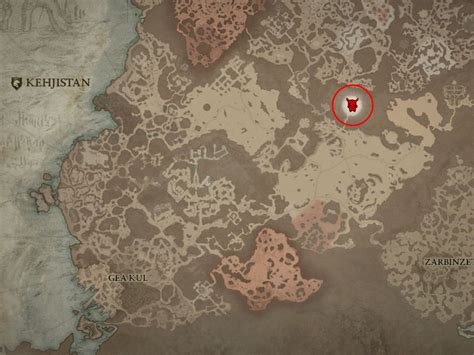 Diablo 4 A Complete Guide To Kehjistan Kehjistan Map