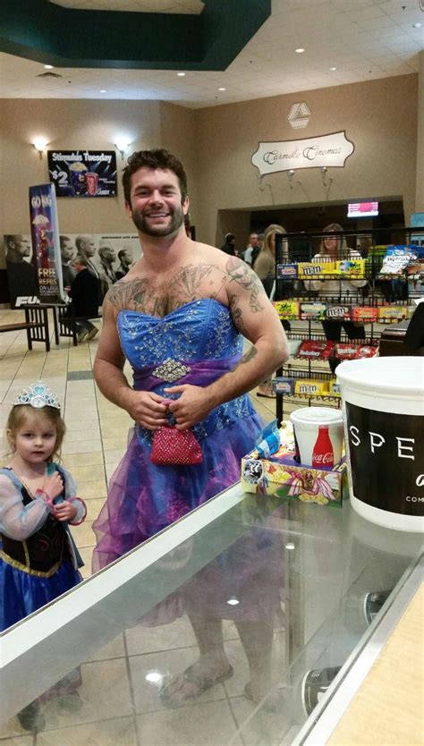 This Guys Niece Was Too Embarassed To Wear Her Princess Dress In Public So He Got One Too