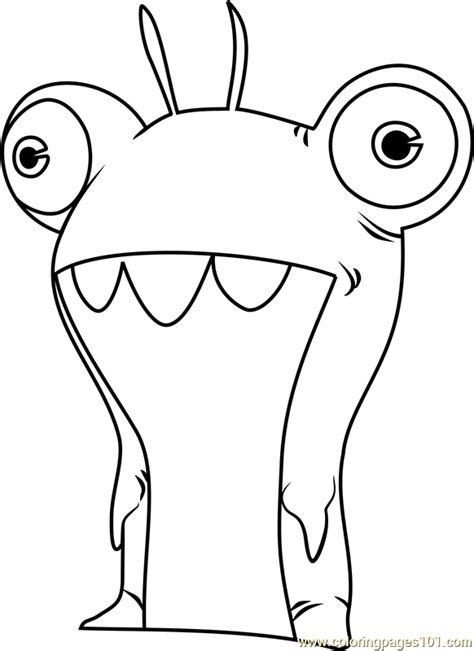 Maybe you would like to learn more about one of these? Bubbaleone Coloring Page - Free Slugterra Coloring Pages ...