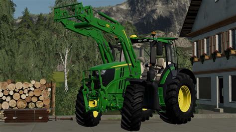John Deere R Series With R Front Loader V For Fs Farming Simulator Mod Ls