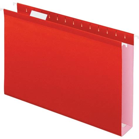Pendaflex Pack Of 25 8 12 X 14 Legal Red Hanging File Folders