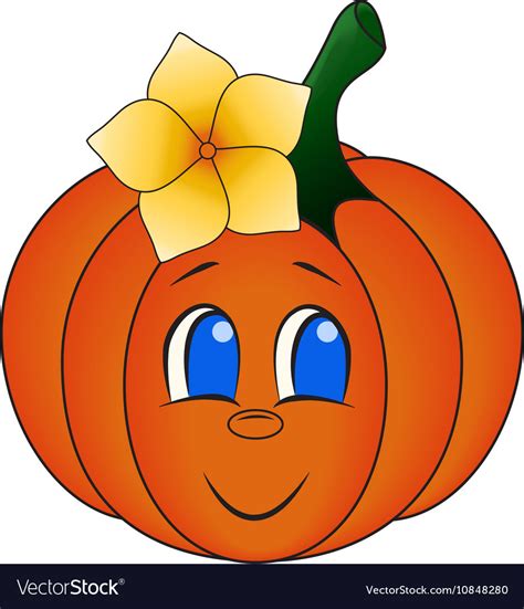 Cute Pumpkin Cartoon
