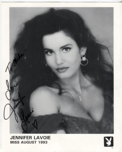 Jennifer Lavoie Miss August 1993 Autographed Signed Wcoa 051121dbt Ebay