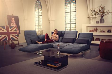 Can a sofa satisfy a craving for spontaneity and flexibility? Rolf Benz PLURA sofa line. Rolf Benz Studio, Boston, MA ...