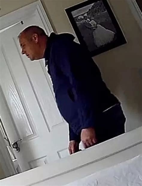 Man Caught On Spy Camera Rifling Through Neighbours Knickers And