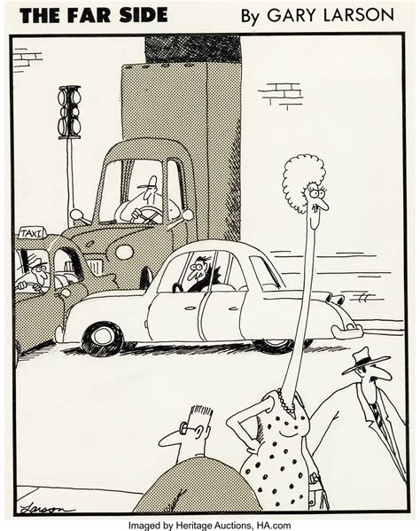 Gary Larson The Far Side Daily Comic Strip Original Art Chronicle