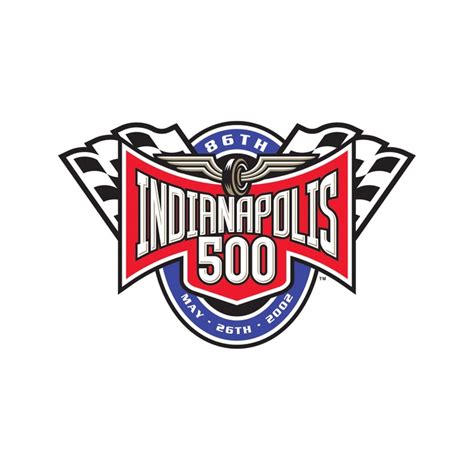 The current status of the logo is active, which means the logo is currently in use. The Indy 500 Racing - Logo Database - Graphis