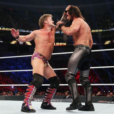 Photos Rollins Seizes Retribution Against Jericho Seth Rollins