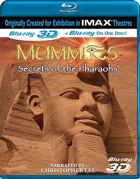 Imax Mummies Secrets Of The Pharaohs 3d [blu Ray] Amazon Fr Dvd Et Blu Ray