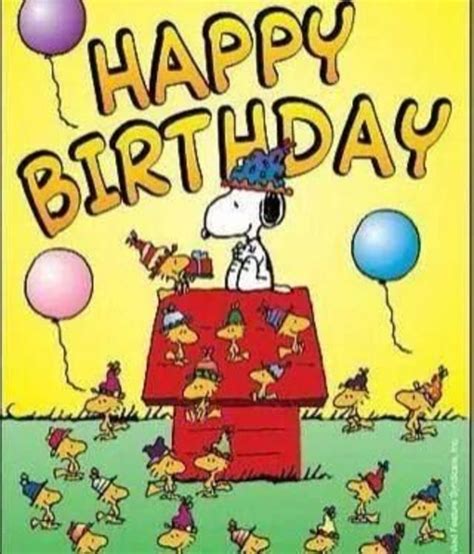 50 Special Happy Birthday Quotes Snoopy Birthday Happy Birthday