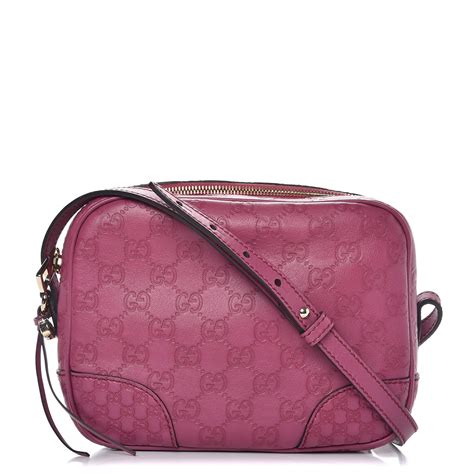 Gucci Guccissima Mini Bree Messenger Bag Peonia Flower 274172