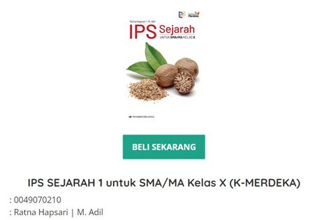 Download Pdf Buku Sejarah Kelas 10 Sma Kurikulum Merdeka Terbaru Dari