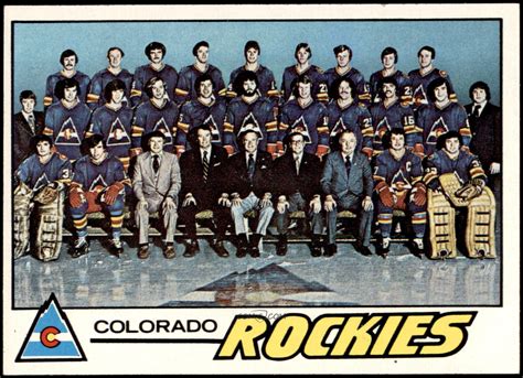 1977 78 Topps Base 76 Colorado Rockies Team Nm