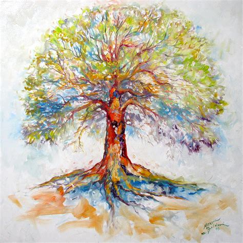 Tree Of Life Hope Painting By Marcia Baldwin Pixels