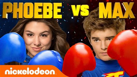 Phoebe Vs Max Thunderman Who Is More Savage 😈 Nickelodeon Youtube