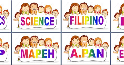 Printable Subjects Poster And Sawikains Deped Lps