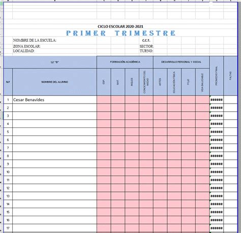 Ceaa Descarga Formato De Boleta Calificaciones Primer Periodo Primaria Hot Sex Picture