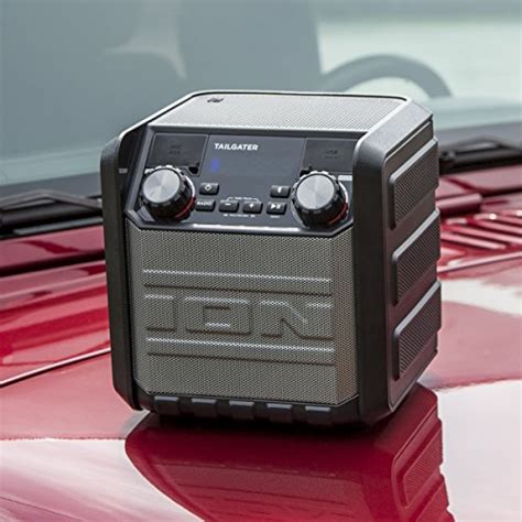 Ion Audio Tailgater Go Waterproof Compact Wireless Portable Outdoor