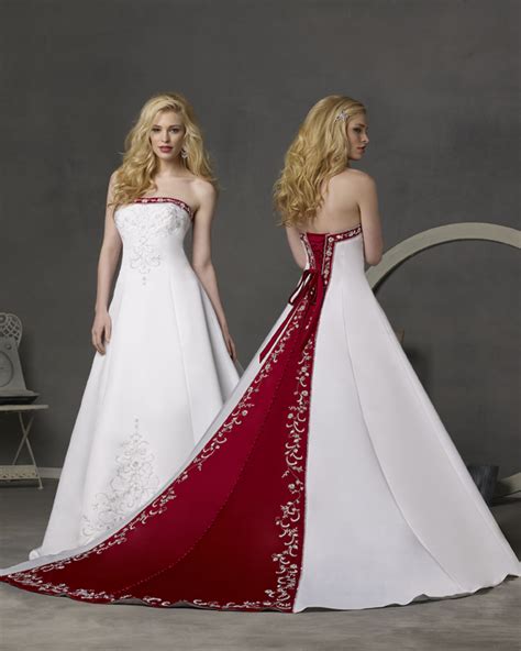 A Wedding Addict Timeless Red And White Wedding Dresses