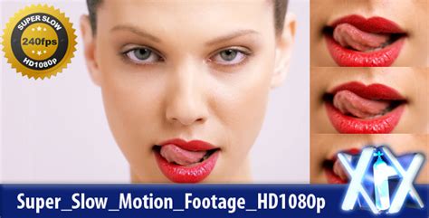 licking lips stock footage videohive