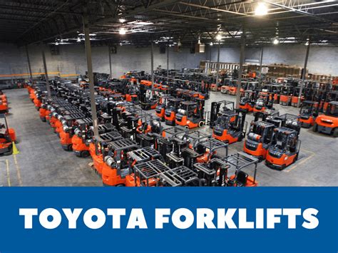 Toyota Forklifts Dealers Parts New And Used Forklifts