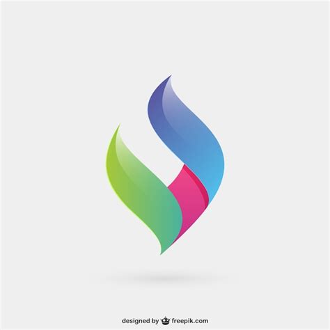 Abstract And Colorful Logo Vector Free Download
