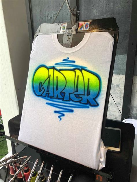 Airbrush T Shirts Like These Take Less Than 2 Minutes To Make And