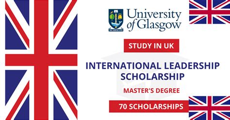 University Of Glasgow International Leadership Scholarship In Uk