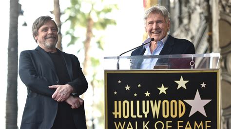 Harrison Ford Remembers Carrie Fisher As Mark Hamills Walk Of Fame