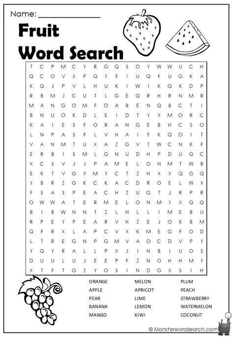 Fun Kids Worksheets Search Word Puzzle Word Puzzles For