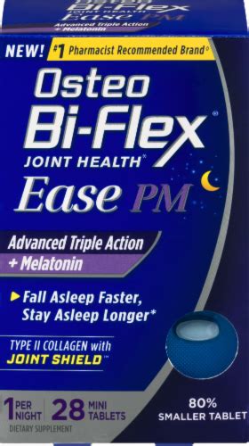 Osteo Bi Flex Joint Health Ease Pm Advanced Triple Action Melatonin