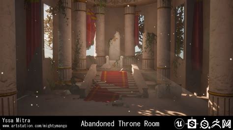 Yssa Mitra Abandoned Throne Room