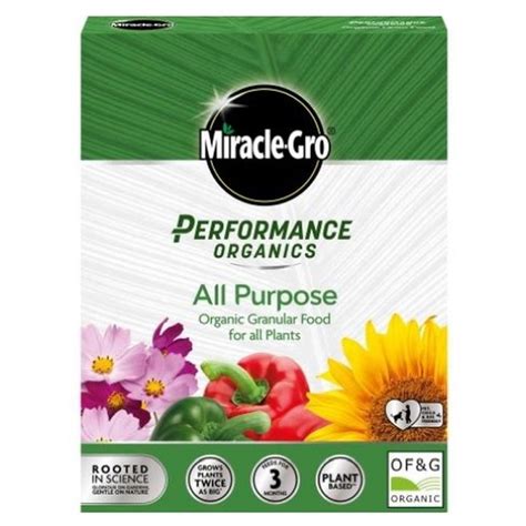 Miracle Gro Perfmormance Organics All Purpose Compost 40l Compost