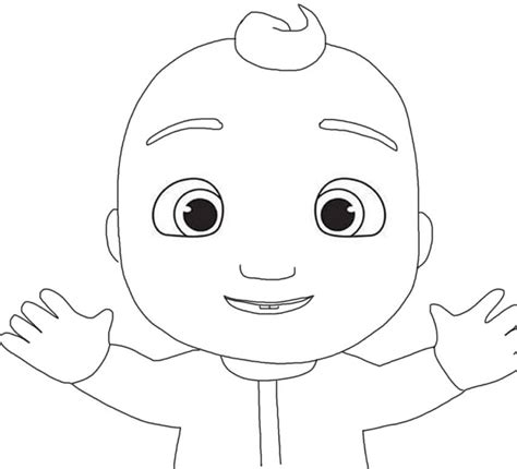 Cocomelon Coloring Pages Yoyo Cocomelon Coloring Pages Jj Images And