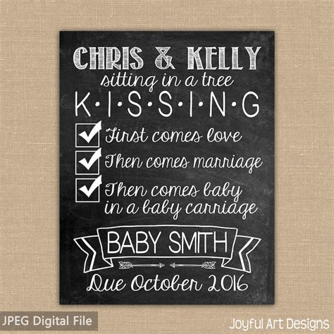 First Comes Love Then Comes Marriage Then Comes Baby In A Baby Etsy