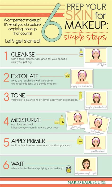 How To Prep Your Skin For Beautiful Makeup Skin Prep Makeup Cheat