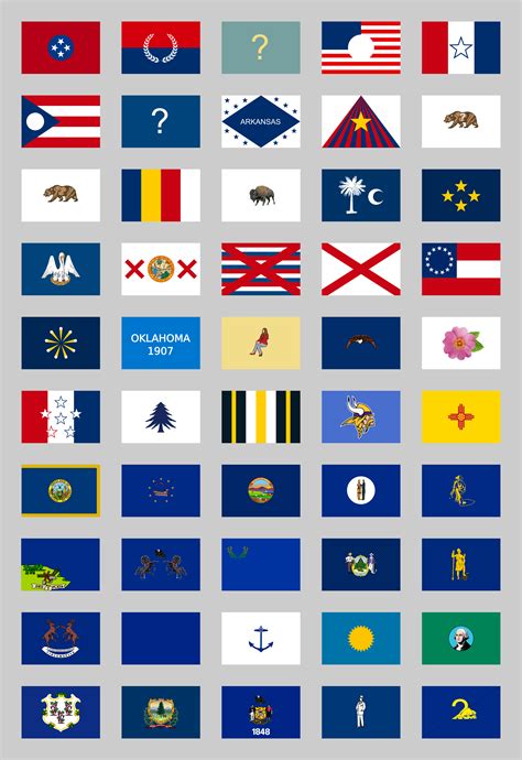 The Flags Of The 50 States As Described By People From Their Own State