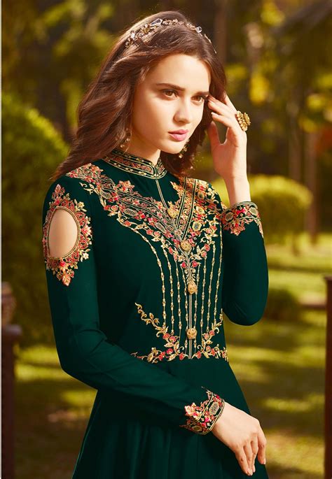 You are also able to look at the conversion of usd and myr to any other exchange rates or inverse conversions. dark green georgette embroidered floor length anarkali ...