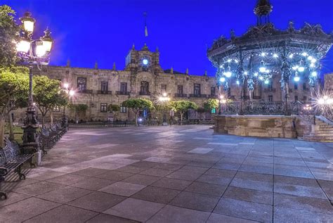 Mexico Jalisco Guadalajara Plaza De Photograph By Rob Tilley